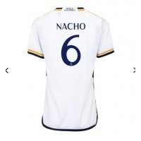 Camiseta Real Madrid Nacho #6 Primera Equipación Replica 2023-24 para mujer mangas cortas